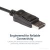 StarTech.com DP2DVID2 video cable adapter 14.6" (0.37 m) DisplayPort DVI-D Black 8
