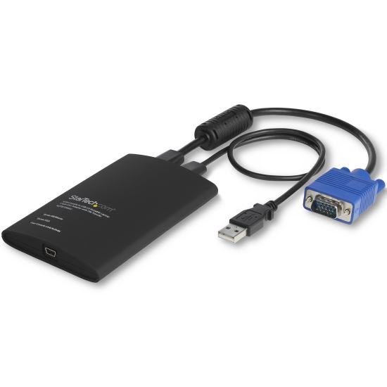 StarTech.com NOTECONS02 KVM switch Black 1