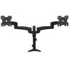 StarTech.com ARMDUAL monitor mount / stand 24" Desk Black 1