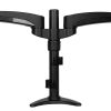 StarTech.com ARMDUAL monitor mount / stand 24" Desk Black 4