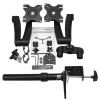 StarTech.com ARMDUAL monitor mount / stand 24" Desk Black 8