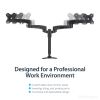StarTech.com ARMDUAL monitor mount / stand 24" Desk Black 11