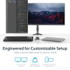 StarTech.com ARMDUAL monitor mount / stand 24" Desk Black 12