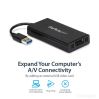 StarTech.com USB32DP4K USB graphics adapter 3840 x 2160 pixels Black 7