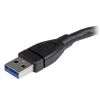 StarTech.com USB3EXT6INBK USB cable USB 3.2 Gen 1 (3.1 Gen 1) 5.98" (0.152 m) USB A Black 2