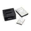 StarTech.com UNIDOCKU33 storage drive docking station USB 3.2 Gen 1 (3.1 Gen 1) Type-B Black 3