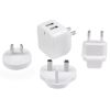 StarTech.com USB2PACWH mobile device charger Smartphone, Tablet White AC Indoor 1
