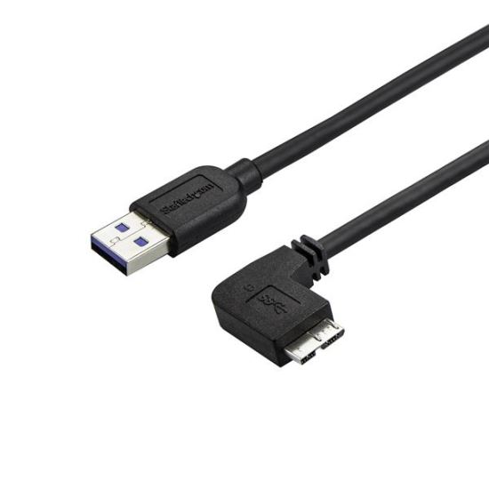 StarTech.com USB3AU2MRS USB cable USB 3.2 Gen 1 (3.1 Gen 1) 78.7" (2 m) USB A Micro-USB B Black 1