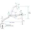 StarTech.com ARMSLIM monitor mount / stand 34" Desk Black 6