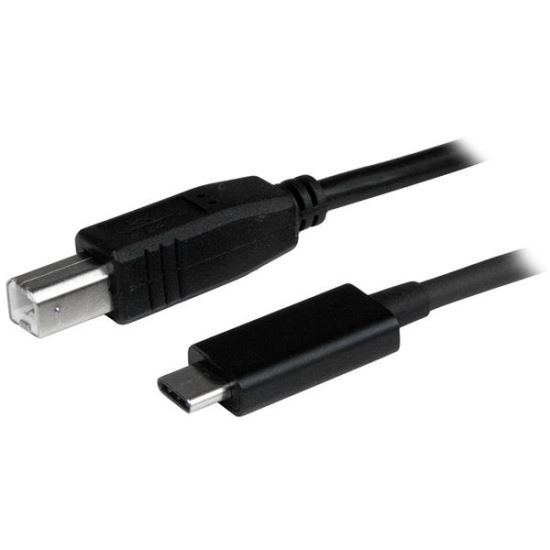 StarTech.com USB2CB1M USB cable USB 2.0 39.4" (1 m) USB C USB B Black 1