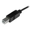 StarTech.com USB2CB1M USB cable USB 2.0 39.4" (1 m) USB C USB B Black 3