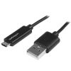 StarTech.com USBAUBL1M USB cable USB 2.0 39.4" (1 m) USB A Micro-USB B Black 1