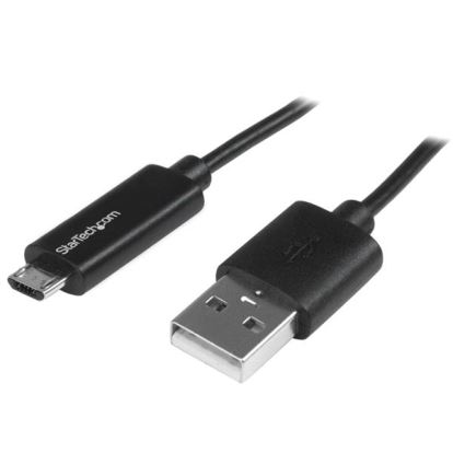StarTech.com USBAUBL1M USB cable USB 2.0 39.4" (1 m) USB A Micro-USB B Black 1