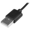 StarTech.com USBAUBL1M USB cable USB 2.0 39.4" (1 m) USB A Micro-USB B Black 3