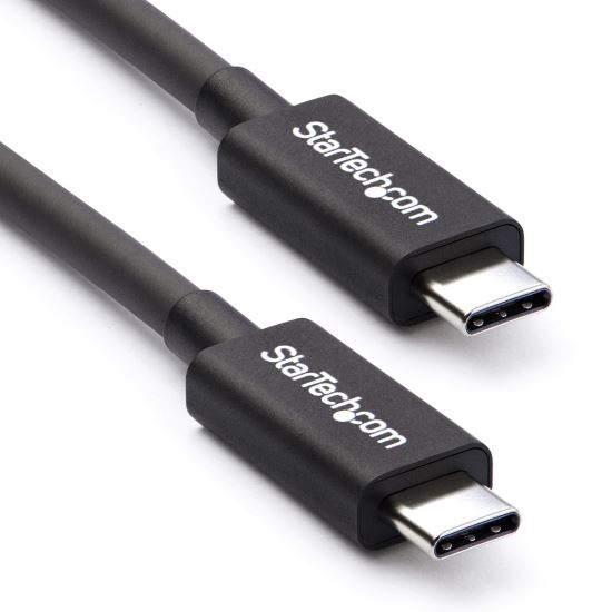 StarTech.com TBLT3MM2M Thunderbolt cable 78.7" (2 m) 20 Gbit/s Black 1