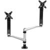 StarTech.com ARMDUAL30 monitor mount / stand 30" Desk Black, Silver 2