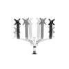 StarTech.com ARMDUAL30 monitor mount / stand 30" Desk Black, Silver 3