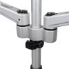 StarTech.com ARMDUAL30 monitor mount / stand 30" Desk Black, Silver 5
