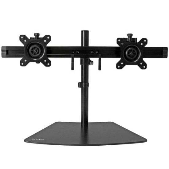 StarTech.com ARMBARDUO monitor mount / stand 24" Desk Black 1