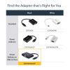StarTech.com CDP2VGAUACP laptop dock/port replicator Wired USB 3.2 Gen 1 (3.1 Gen 1) Type-C Black 12