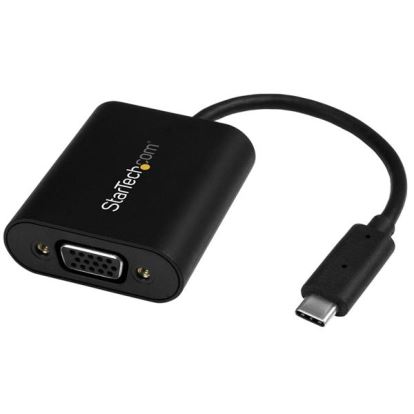 StarTech.com CDP2VGASA USB graphics adapter 2048 x 1280 pixels Black 1