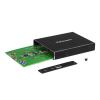 StarTech.com SM22BU31C3R storage drive enclosure SSD enclosure Black M.2 4