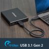 StarTech.com SM22BU31C3R storage drive enclosure SSD enclosure Black M.2 9
