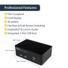 StarTech.com SV231DPDDUA2 KVM switch Black 6