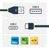 StarTech.com USB2AC4M USB cable USB 2.0 157.5" (4 m) USB A USB C Black 2