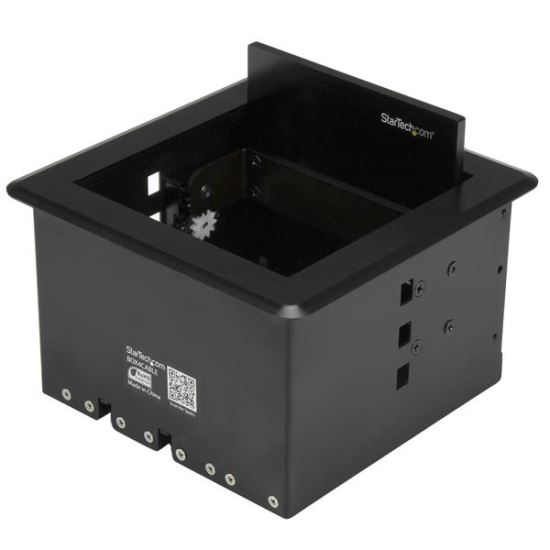 StarTech.com BOX4CABLE cable organizer Desk Cable box Black 1 pc(s) 1