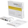 StarTech.com DKT30CDVPD laptop dock/port replicator Wired USB 3.2 Gen 1 (3.1 Gen 1) Type-C White 6