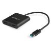 StarTech.com USB32HD2 USB graphics adapter 3840 x 2160 pixels Black 1