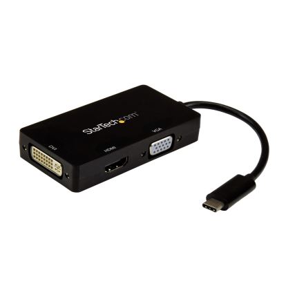 StarTech.com CDPVGDVHDBP USB graphics adapter 3840 x 2160 pixels Black 1