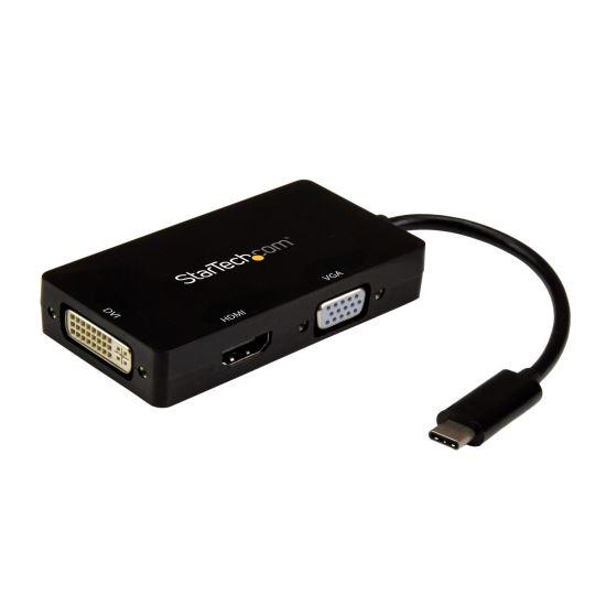StarTech.com CDPVGDVHDBP USB graphics adapter 3840 x 2160 pixels Black 1