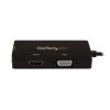 StarTech.com CDPVGDVHDBP USB graphics adapter 3840 x 2160 pixels Black 3