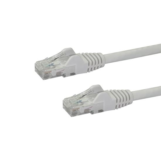 StarTech.com N6PATCH1WH networking cable White 11.8" (0.3 m) Cat6 U/UTP (UTP) 1