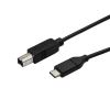 StarTech.com USB2CB50CM USB cable USB 2.0 19.7" (0.5 m) USB C USB B Black 1