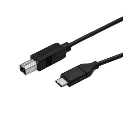 StarTech.com USB2CB50CM USB cable USB 2.0 19.7" (0.5 m) USB C USB B Black 1