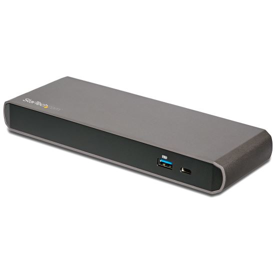 StarTech.com TB3DK2DPPD laptop dock/port replicator Wired USB 3.2 Gen 1 (3.1 Gen 1) Type-C Black, Gray 1