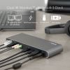 StarTech.com TB3DK2DPPD laptop dock/port replicator Wired USB 3.2 Gen 1 (3.1 Gen 1) Type-C Black, Gray 6