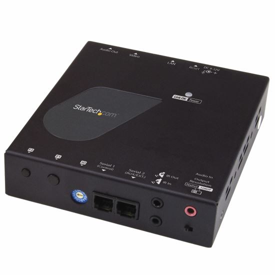 StarTech.com ST12MHDLAN4R AV extender AV receiver Black 1
