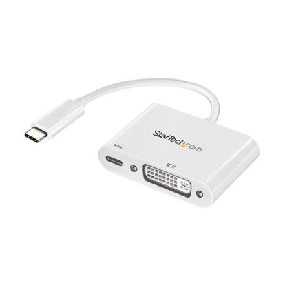 StarTech.com CDP2DVIUCPW USB graphics adapter 1920 x 1200 pixels White 1