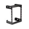 StarTech.com RK12WALLO rack cabinet 12U Wall mounted rack Black 2