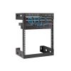 StarTech.com RK12WALLO rack cabinet 12U Wall mounted rack Black 5