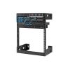 StarTech.com RK12WALLO rack cabinet 12U Wall mounted rack Black 6