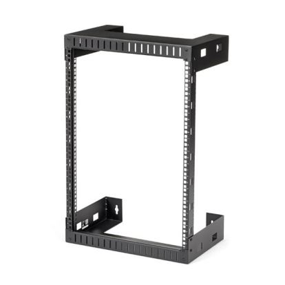 StarTech.com RK15WALLO rack cabinet 15U Wall mounted rack Black 1