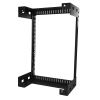 StarTech.com RK15WALLO rack cabinet 15U Wall mounted rack Black 7