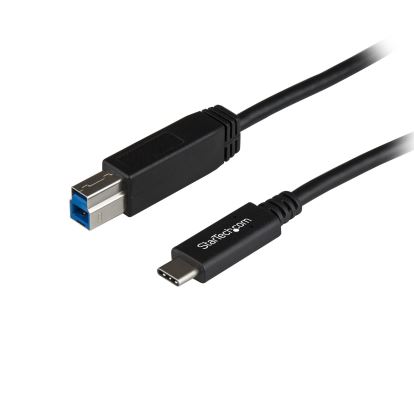 StarTech.com USB31CB1M USB cable USB 3.2 Gen 2 (3.1 Gen 2) 39.4" (1 m) USB C USB B Black 1