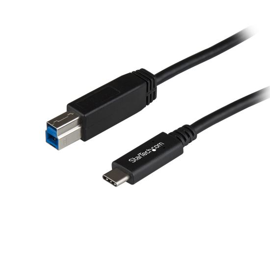 StarTech.com USB31CB1M USB cable USB 3.2 Gen 2 (3.1 Gen 2) 39.4" (1 m) USB C USB B Black 1