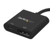 StarTech.com CDP2DPUCP USB graphics adapter 3840 x 2160 pixels Black 3